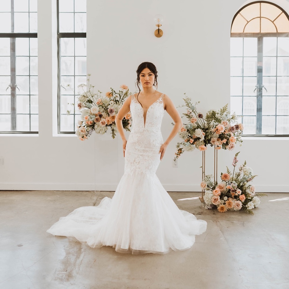 Casablanca Bridal Wedding Dress Style Este